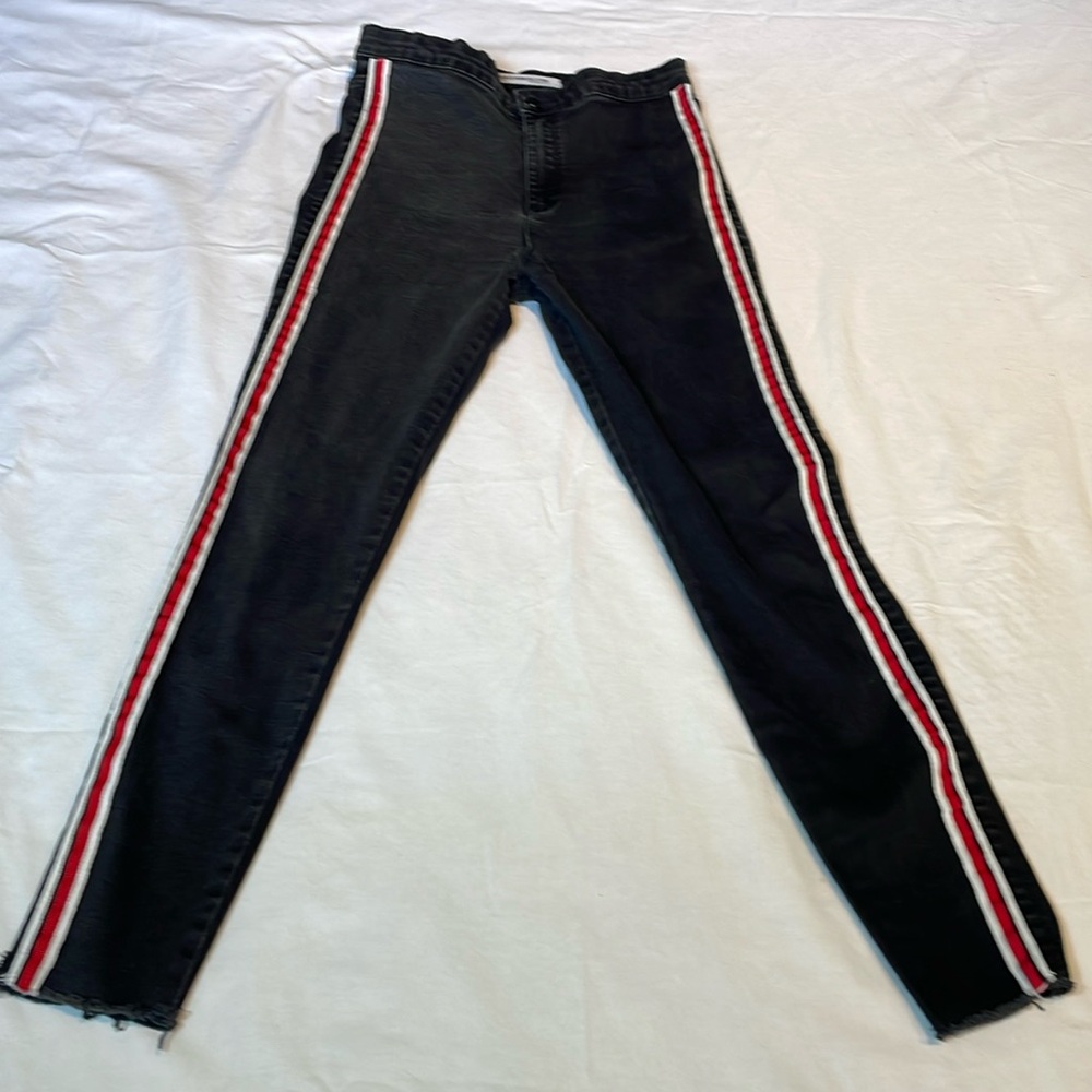 ZARA WOMEN’S TRAFALUC DENIM COLLECTION JEGGINGS SIZE 10